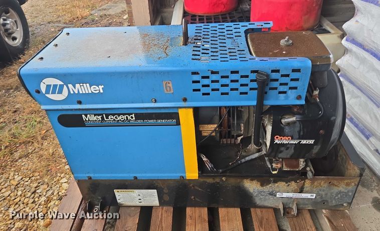 image for item EV5424 Miller Legend welder/generator