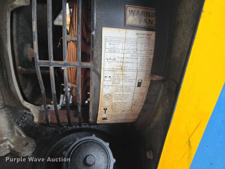 image for item EV5424 Miller Legend welder/generator