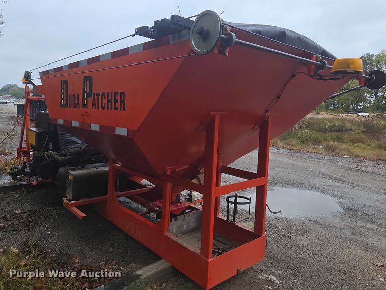 image for item EV5428 Duraco DuraPatcher 125DJTM pothole patcher bed