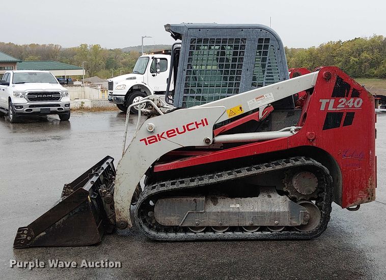image for item FB4488 2011 Takeuchi TL240 tracked skid steer loader