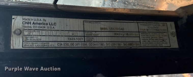 image for item FI0017 2008 Case 580 Super M Series 2 backhoe