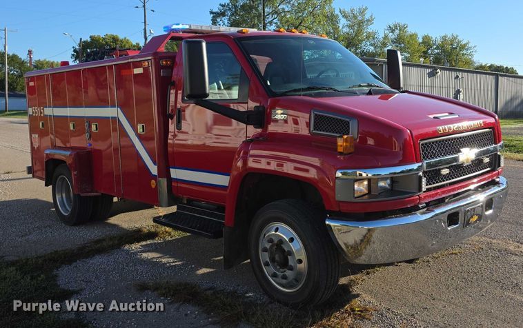 image for item FI0513 2007 Chevrolet C4500 rescue vehicle