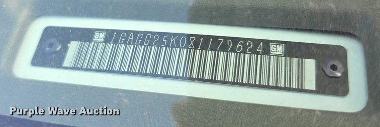 image for item FI0559 2008 Chevrolet Express G2500 van