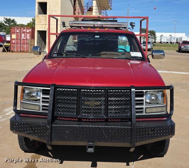 image for item FI0585 1991 Chevrolet Cheyenne 3500 brush fire truck