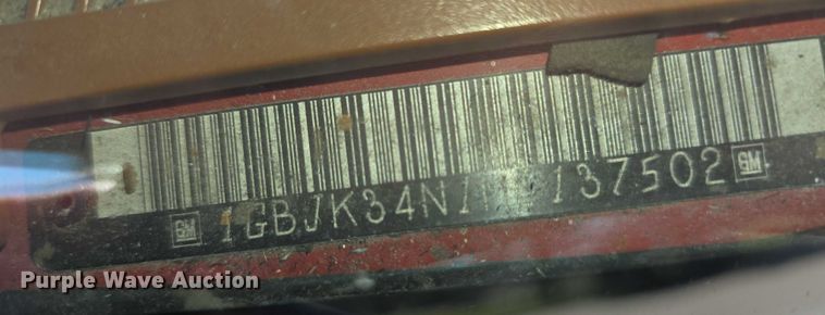 image for item FI0585 1991 Chevrolet Cheyenne 3500 brush fire truck