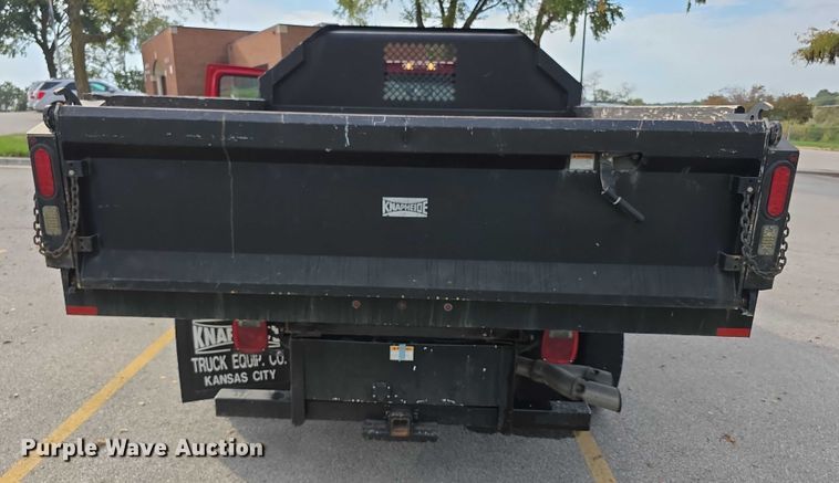 image for item FI0589 2014 Ford F350 Super Duty  dump bed pickup truck