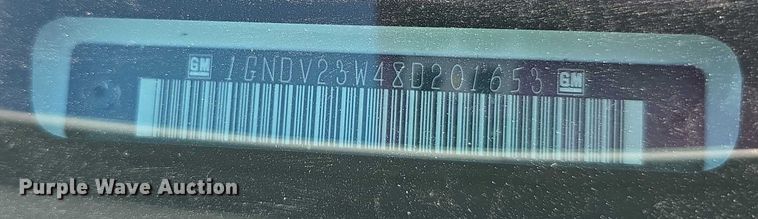 image for item FI0590 2008 Chevrolet Uplander van