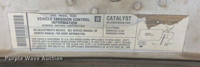 image for item FI0591 2005 Chevrolet Uplander van