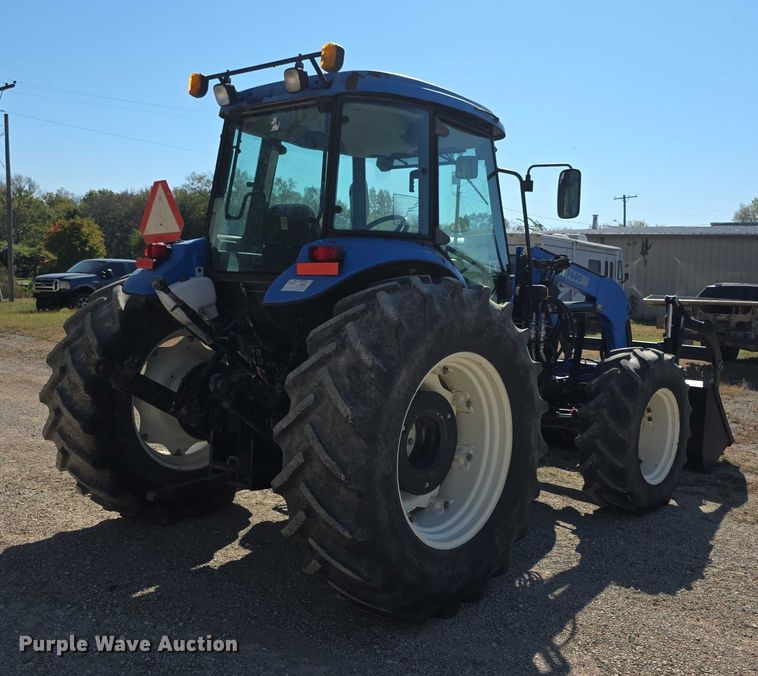 image for item FI0596 2007 New Holland TD95D MFWD tractor