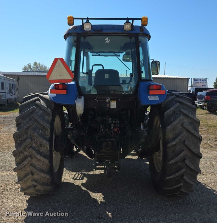 image for item FI0596 2007 New Holland TD95D MFWD tractor