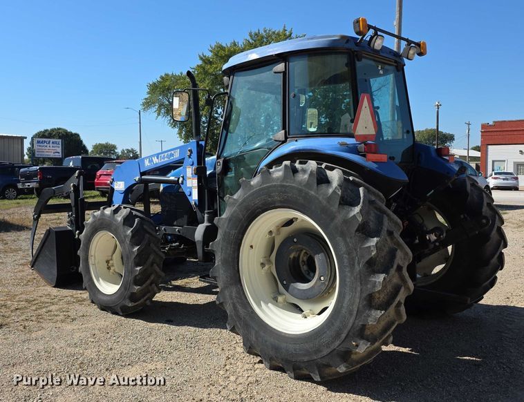 image for item FI0596 2007 New Holland TD95D MFWD tractor