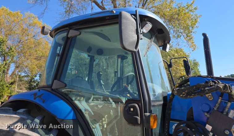 image for item FI0596 2007 New Holland TD95D MFWD tractor