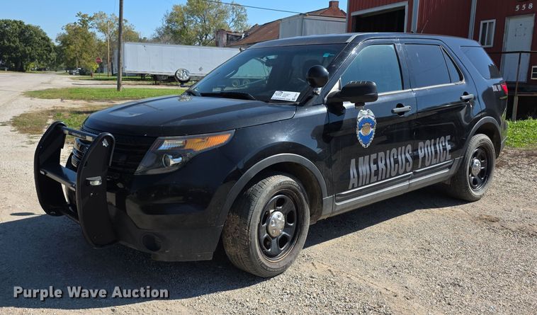 image for item FI0597 2015 Ford Explorer Police Interceptor  SUV