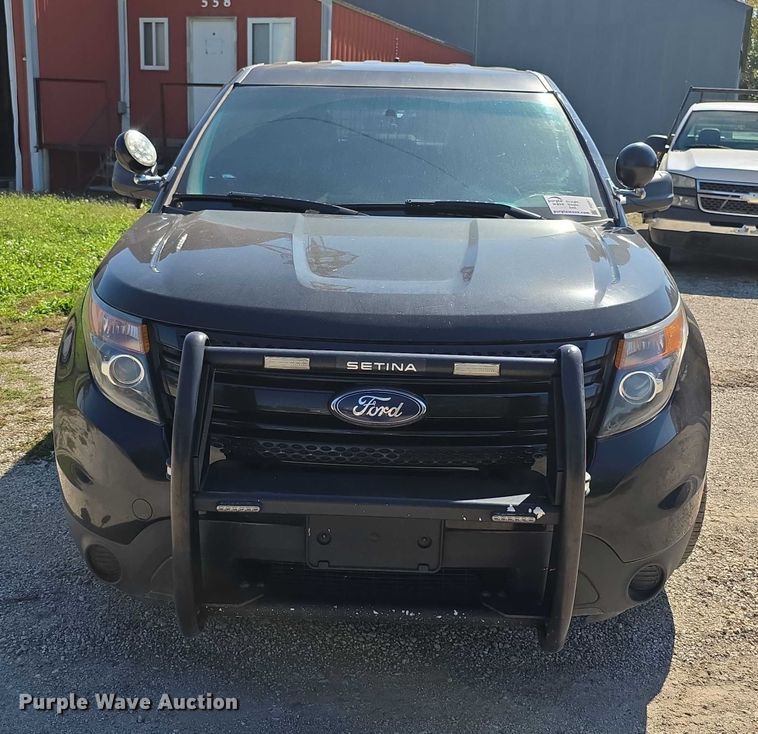 image for item FI0597 2015 Ford Explorer Police Interceptor  SUV