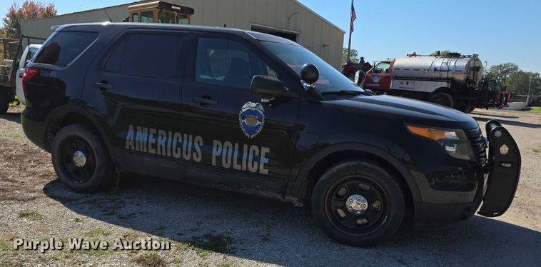 image for item FI0597 2015 Ford Explorer Police Interceptor  SUV