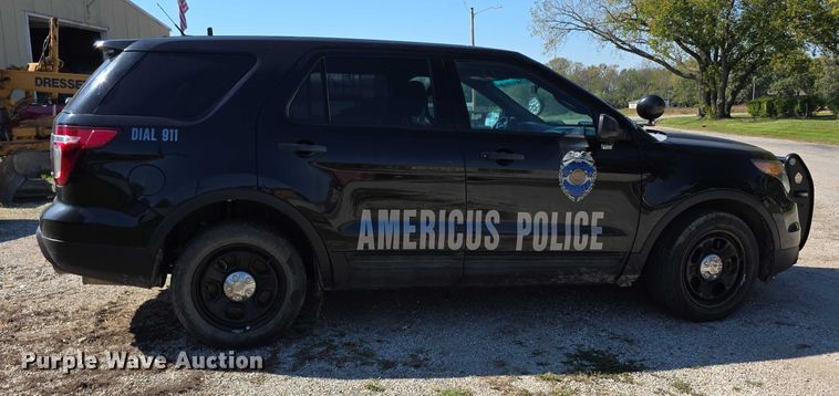 image for item FI0597 2015 Ford Explorer Police Interceptor  SUV