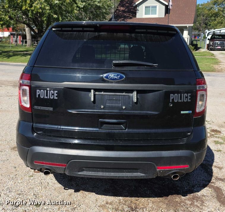 image for item FI0597 2015 Ford Explorer Police Interceptor  SUV