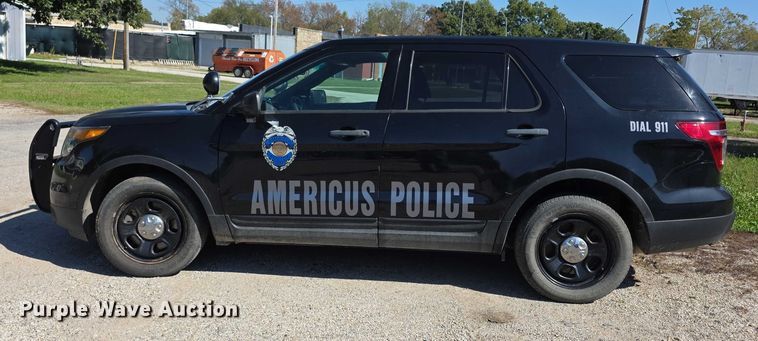 image for item FI0597 2015 Ford Explorer Police Interceptor  SUV