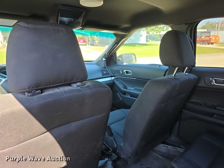 image for item FI0597 2015 Ford Explorer Police Interceptor  SUV