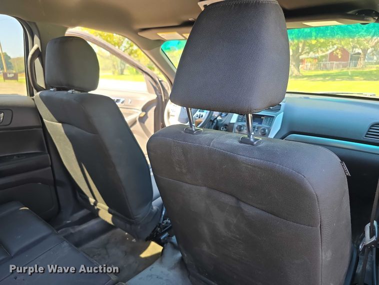 image for item FI0597 2015 Ford Explorer Police Interceptor  SUV