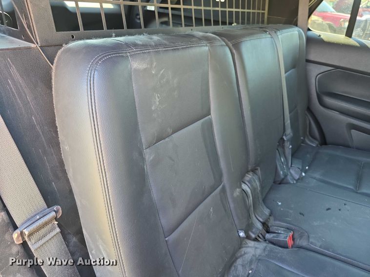 image for item FI0597 2015 Ford Explorer Police Interceptor  SUV