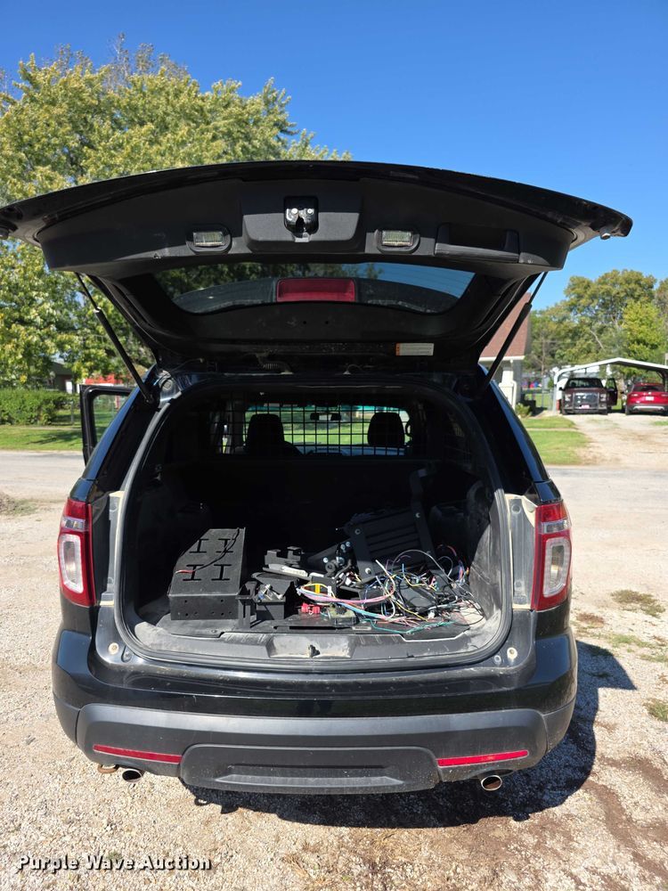 image for item FI0597 2015 Ford Explorer Police Interceptor  SUV