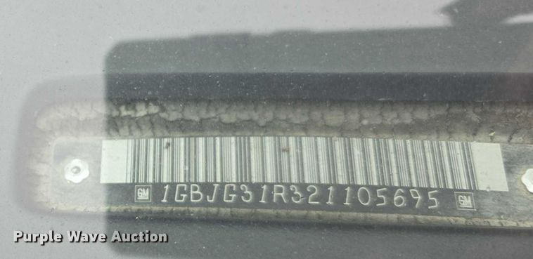 image for item FI0611 2002 Chevrolet Express G3500 school bus