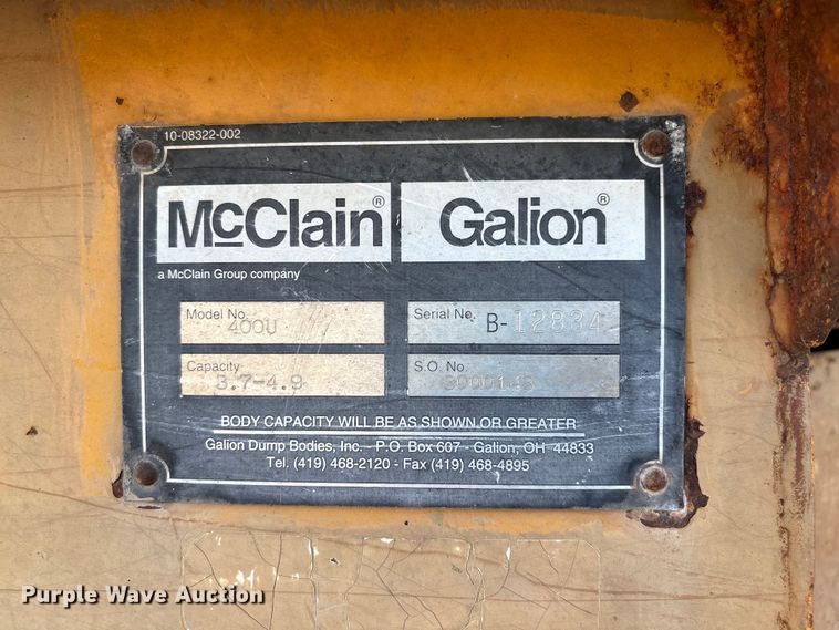 image for item IE9241 2001 International 4700 dump truck