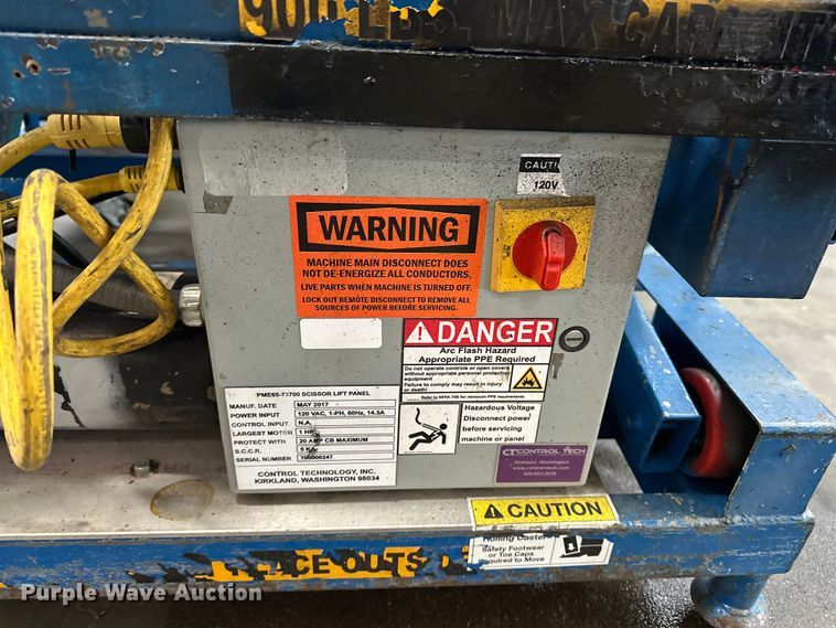 image for item DF8630 2017 Control Technology PME65-73700 platform lift