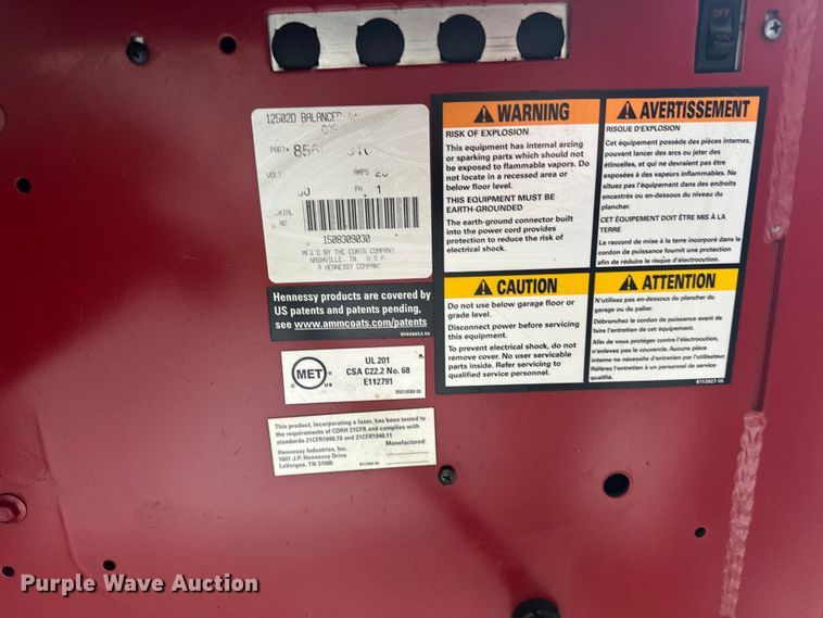 image for item DF8632 (2) Coats tire machines 