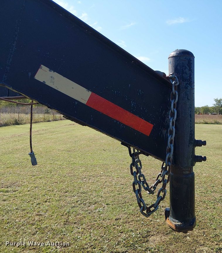 image for item DJ7866 Shop built flatbed trailer