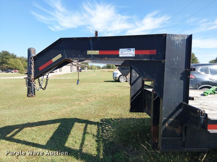 image for item DJ7866 Shop built flatbed trailer