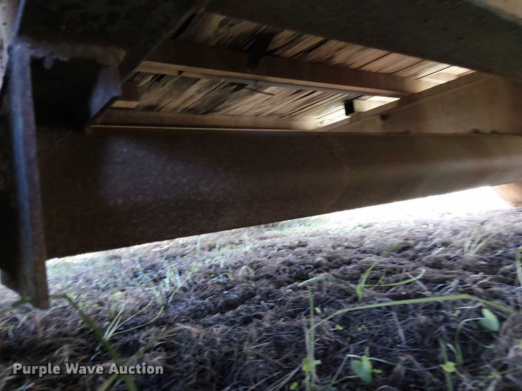 image for item DJ7866 Shop built flatbed trailer