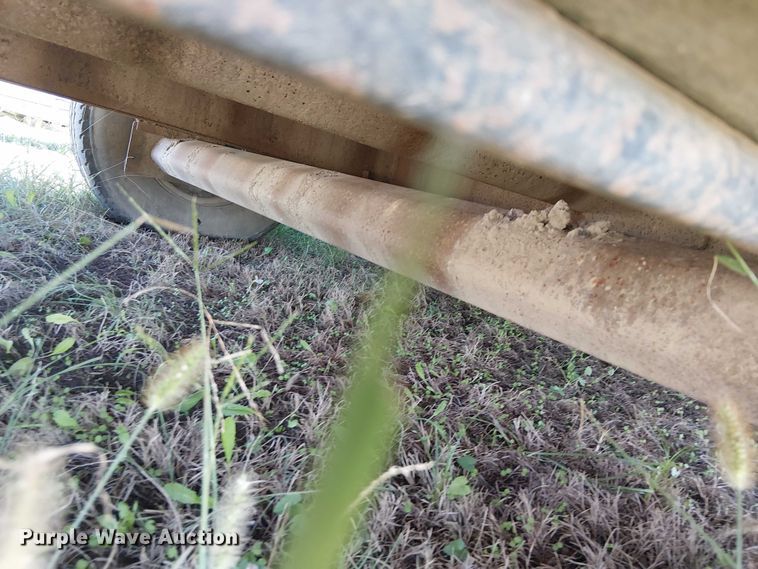 image for item DJ7866 Shop built flatbed trailer