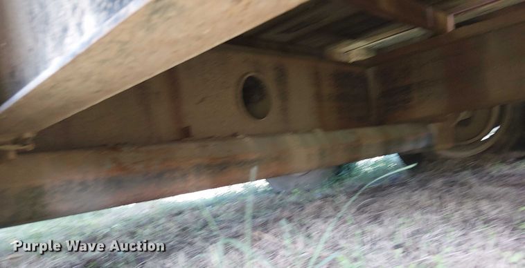 image for item DJ7866 Shop built flatbed trailer