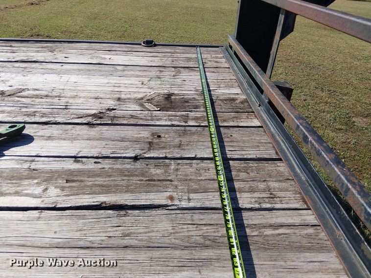 image for item DJ7866 Shop built flatbed trailer