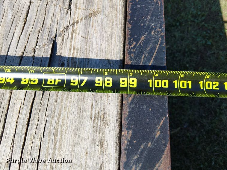 image for item DJ7866 Shop built flatbed trailer