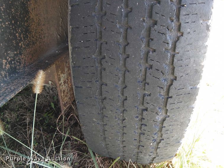 image for item DJ7866 Shop built flatbed trailer