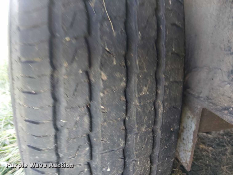 image for item DJ7866 Shop built flatbed trailer