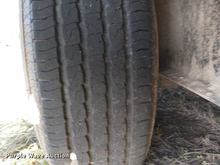 image for item DJ7866 Shop built flatbed trailer