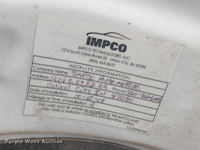 image for item DJ7867 2015 GMC Sierra 2500HD Double Cab pickup truck