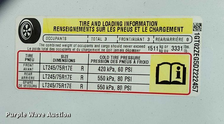 image for item DJ7887 2013 GMC Sierra 2500HD pickup truck