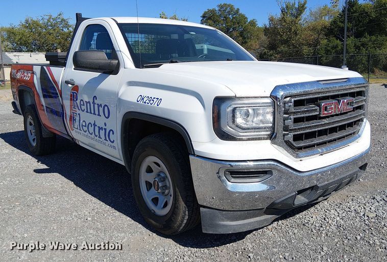 image for item DJ7888 2018 GMC Sierra 1500 pickup truck