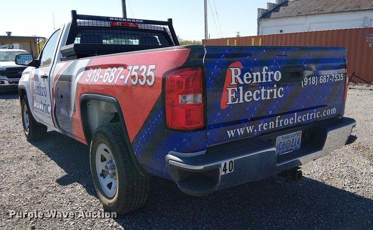 image for item DJ7888 2018 GMC Sierra 1500 pickup truck