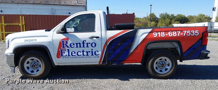 image for item DJ7888 2018 GMC Sierra 1500 pickup truck