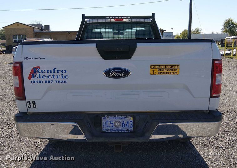 image for item DJ7889 2019 Ford F150 pickup truck