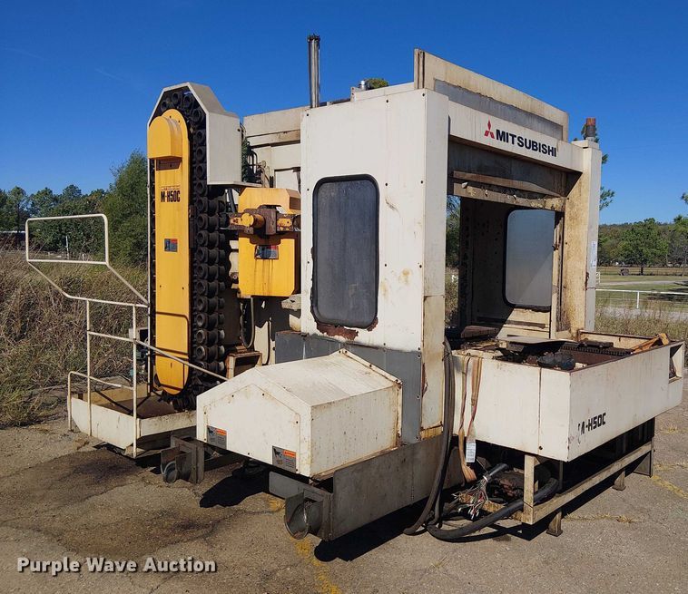 image for item DJ7894 1992 Mitsubishi M-H50C horizontal machining center