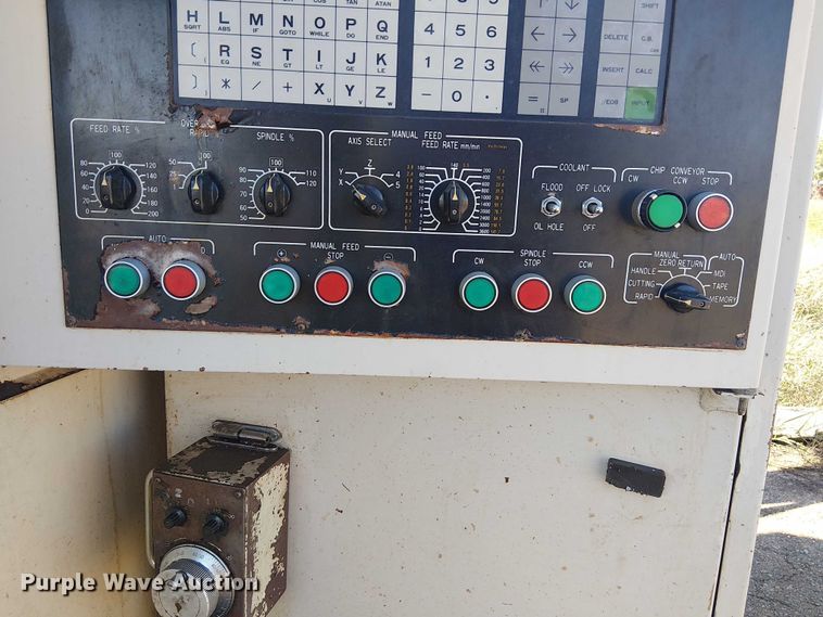 image for item DJ7894 1992 Mitsubishi M-H50C horizontal machining center