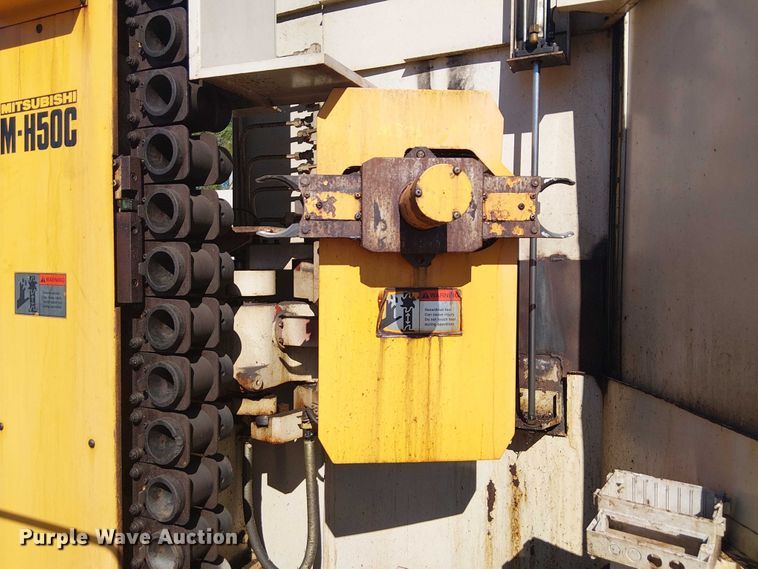 image for item DJ7894 1992 Mitsubishi M-H50C horizontal machining center