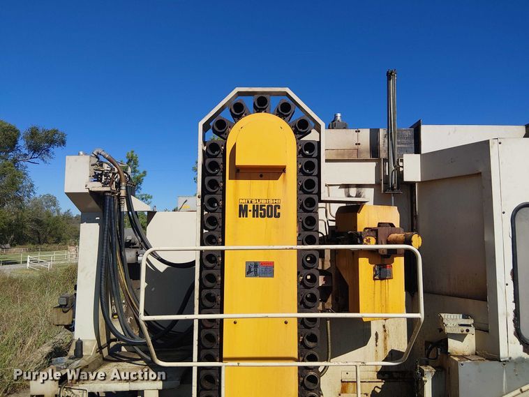 image for item DJ7894 1992 Mitsubishi M-H50C horizontal machining center